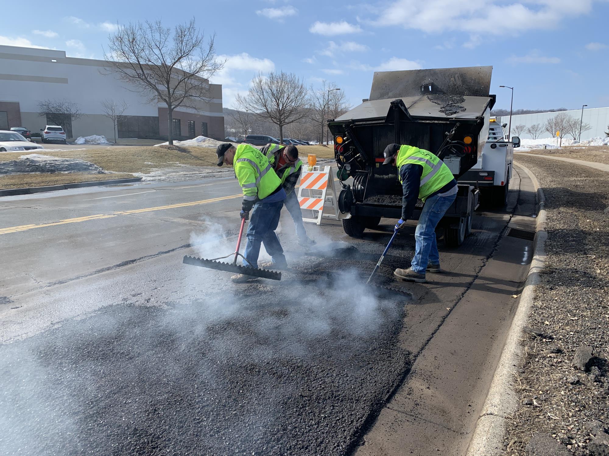 Pothole patching