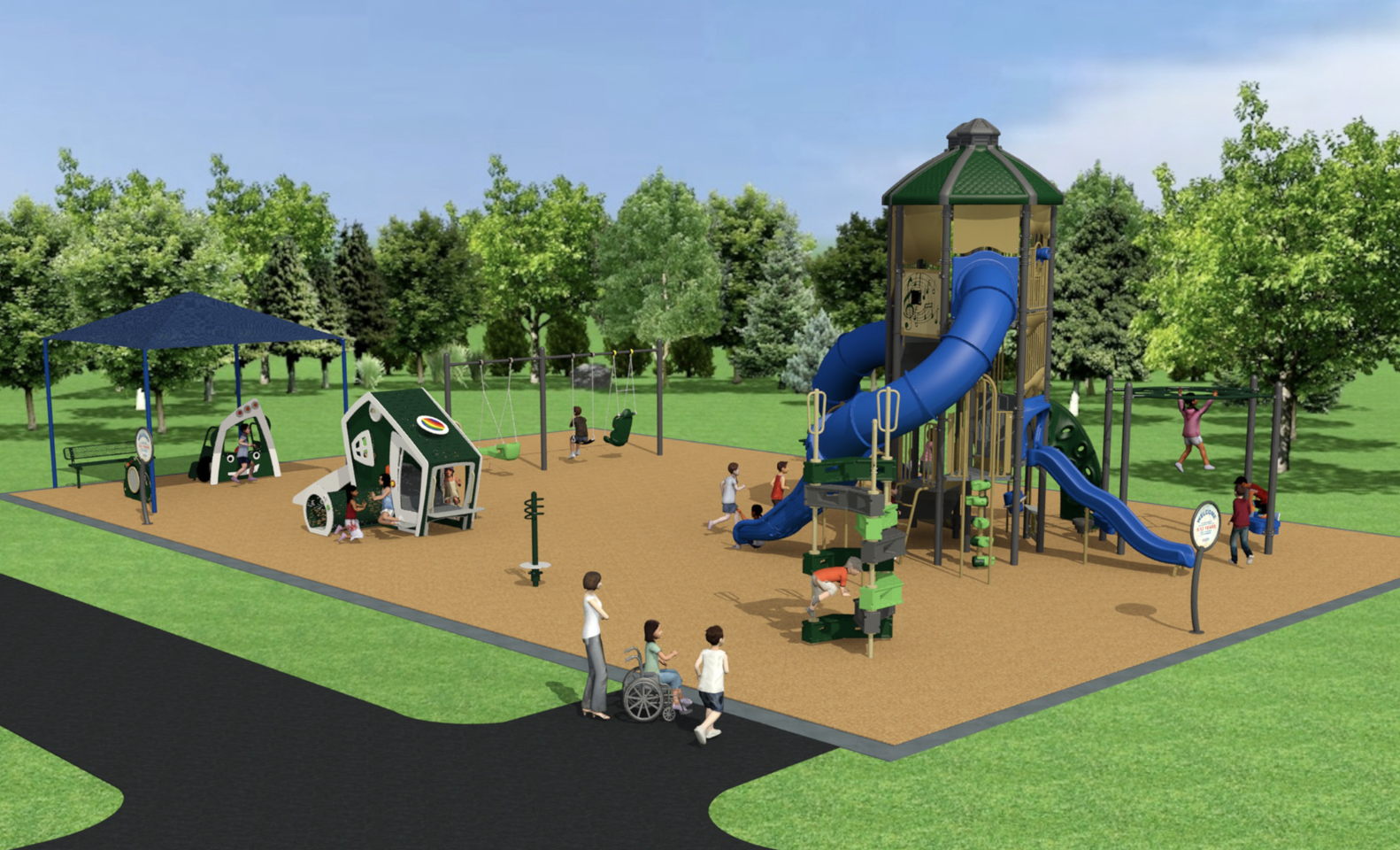 Creek Hill Park Playground F