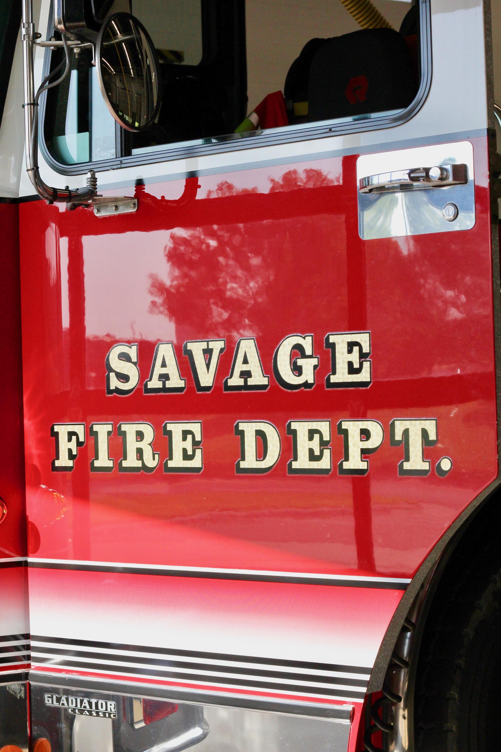 Savage fire truck