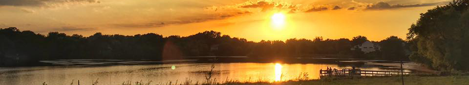 Sunset on McColl Pond